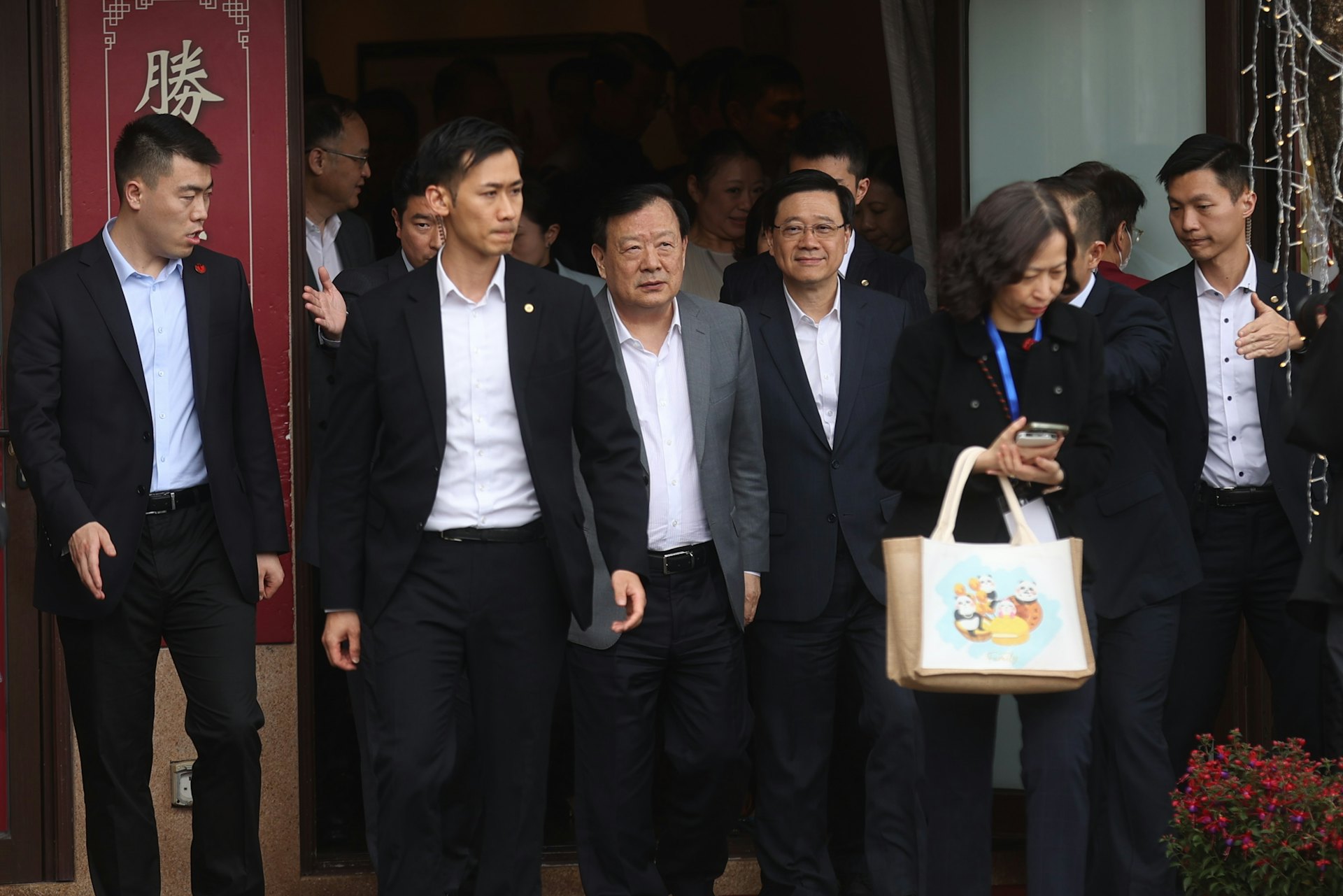 夏寶龍訪港
